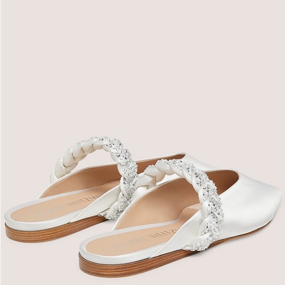 ROYALE PEARL BRAIDA FLAT | Stuart Weitzman - Picture 4 of 12